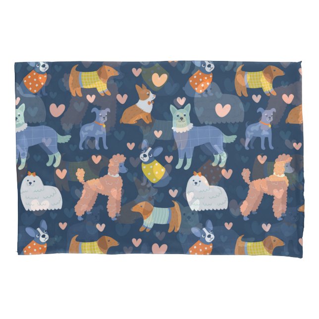 Housse D'oreillers Halloween Spiders Web : Motif sans couture (devant)