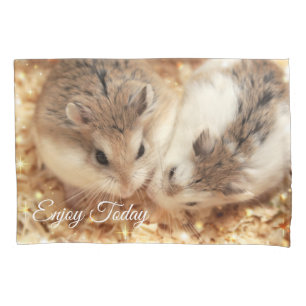 Housse D'oreillers Hammyville - le hamster apprécient aujourd'hui