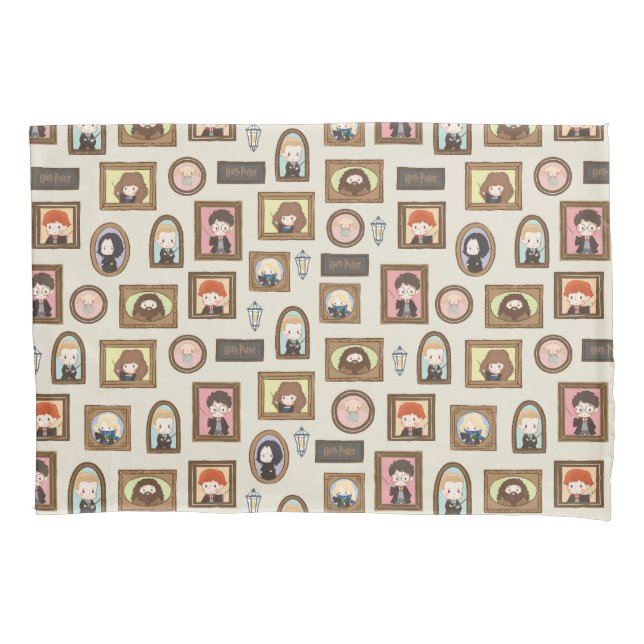 Housse D'oreillers HARRY POTTER™ Chibi Image Frame Motif (devant)