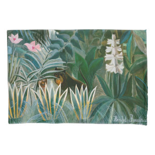 Housse D'oreillers Henri Rousseau - La jungle équatoriale