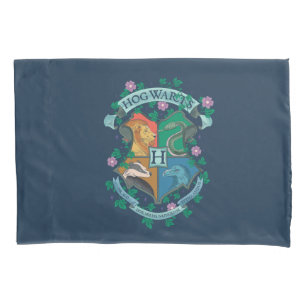 Housse D'oreillers HOGWARTS™ Floral Crest