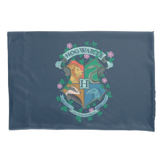 Housse D'oreillers HOGWARTS™ Floral Crest