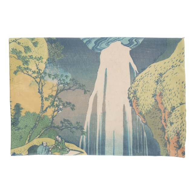 Housse D'oreillers Hokusai Amida Cascade Japon (devant)