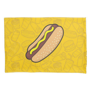 Housse D'oreillers Hotdog