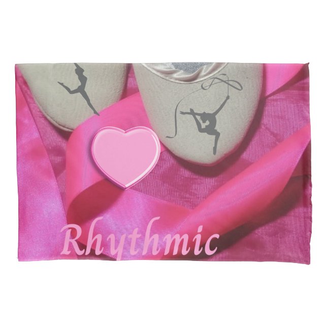 Housse D'oreillers I Love Rhythmic Gymnastique Coussin (devant)