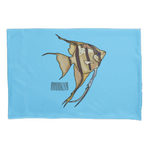 Housse D'oreillers Illustration d'angelfish