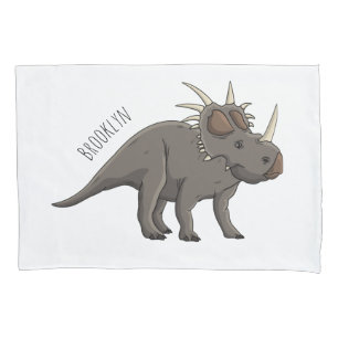 Housse D'oreillers Illustration de Styracosaurus