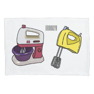Housse D'oreillers Illustration du mixer