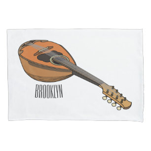 Housse D'oreillers Illustration en mandoline