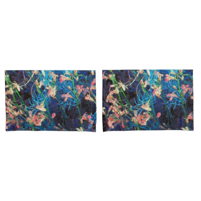 Housse D'oreillers Imaginaire floral Abstrait (devant-Set)
