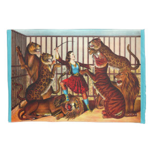 Housse D'oreillers Impression de la Reine Lion en 1874
