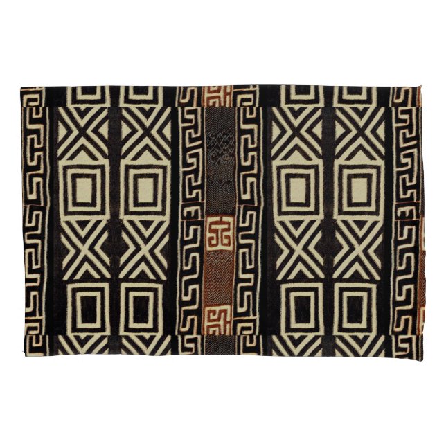 Housse D'oreillers Impression Tribal Africaine (devant)