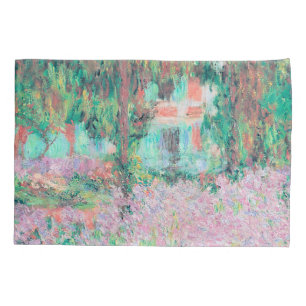 Housse D'oreillers Irises dans le jardin de Monet