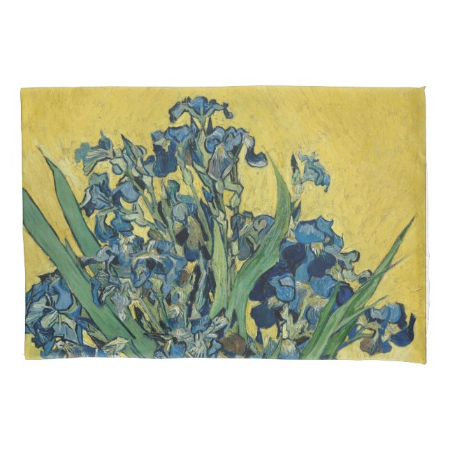 Housse D'oreillers  Irises - Vincent van Gogh Fine Art (devant)