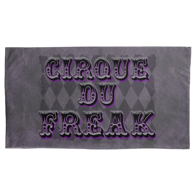 Housse D'oreillers Jacquard gothique Cirque Du Freak (devant-gauche)