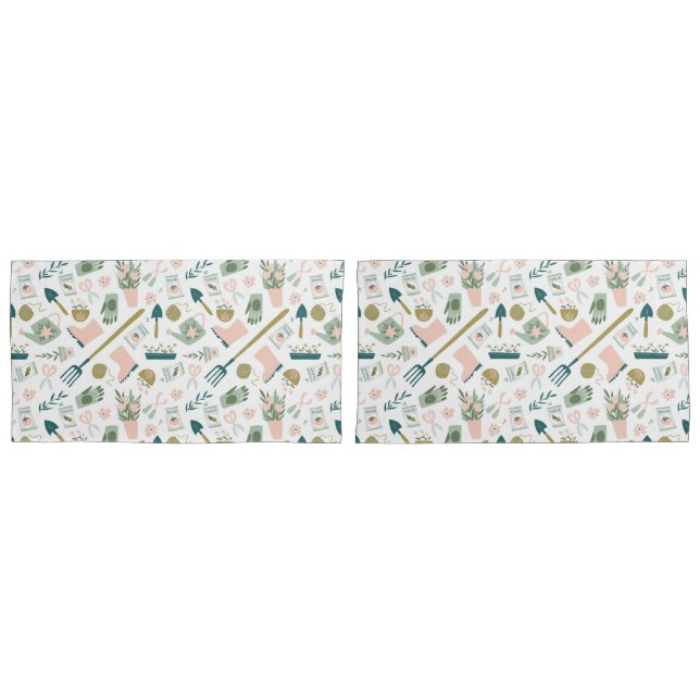 Housse D'oreillers Jardin (devant-Set)