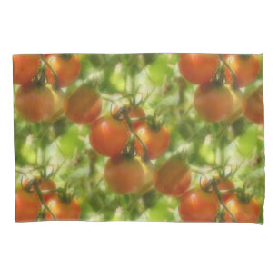 Housse D'oreillers Jardin Cherry Tomates Motif de la nature