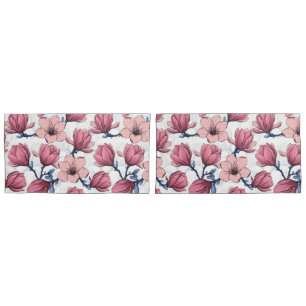 Housse D'oreillers Jardin de Magnolia 2