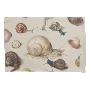 Housse D'oreillers Jardin d'escargots Animaux de compagnie Gastropod 