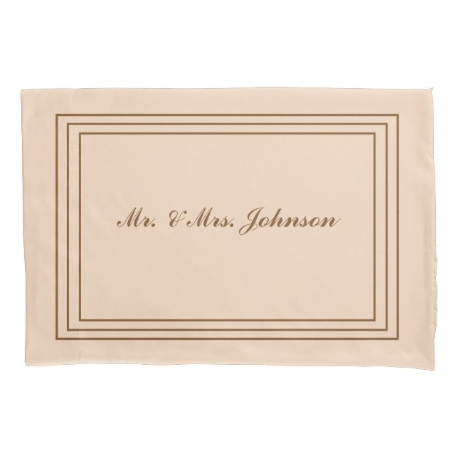 Housse D'oreillers Jeu de Pillowcase personnalisé (devant-gauche)