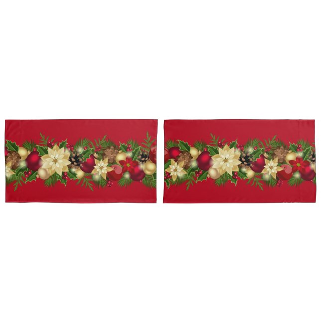 Housse D'oreillers Jeu de Pilotes de vacances Garland (devant-Set)