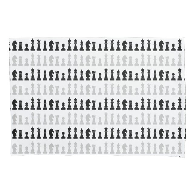 Housse D'oreillers Jeu d'échecs géométrique moderne Motif (devant)