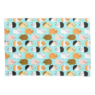 Housse D'oreillers Joli motif de cochon d'Inde