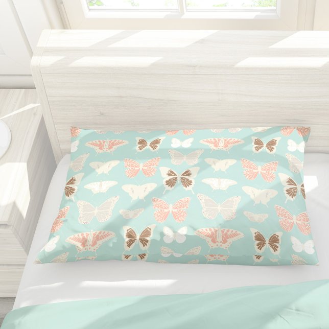 Housse D'oreillers Joli Motif de papillons (Créateur téléchargé)