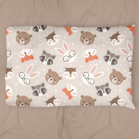 Jote Motif d'animaux de bois