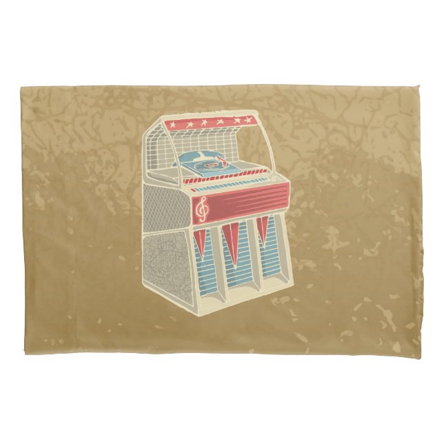 Housse D'oreillers Juke-box (devant)