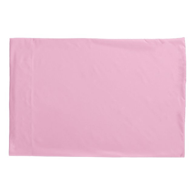 Housse D'oreillers "Just living my life" Pink pillow (Dos)