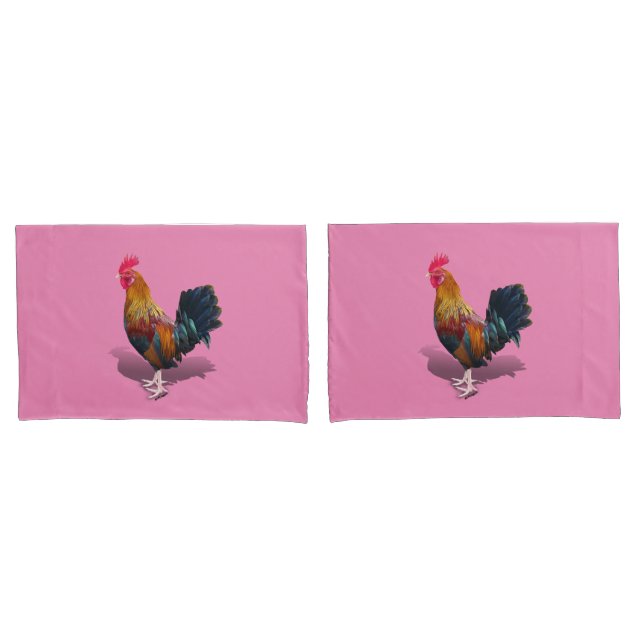 Housse D'oreillers Key West - Rooster tzigane (devant-Set)