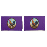 Key West - Rooster tzigane Vintage ovale