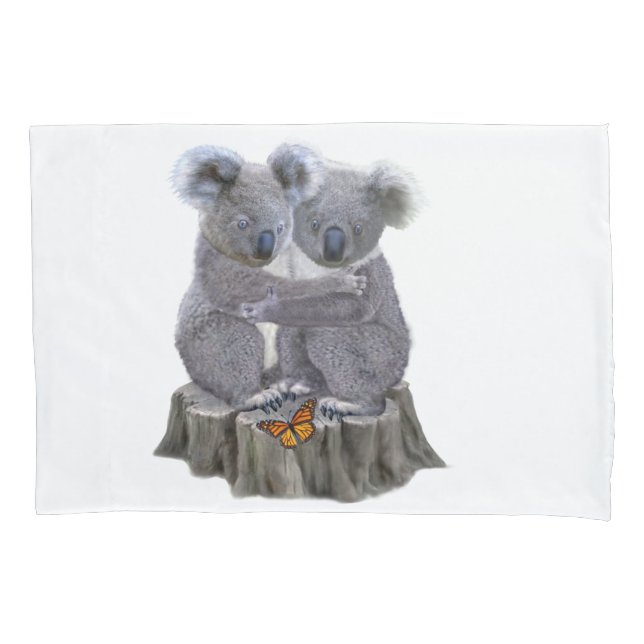 HOUSSE D'OREILLERS KOALA HUGGIES DE BÉBÉ (devant)