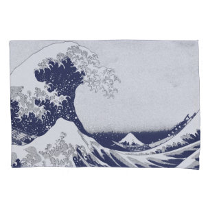 Housse D'oreillers La grande vague outre de Kanagawa (神奈川沖浪