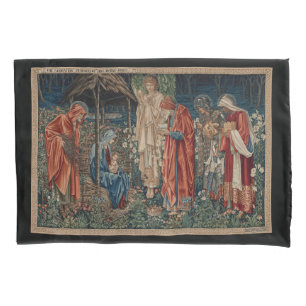 Housse D'oreillers L'Adoration des Mages (par Edward Burne-Jones)