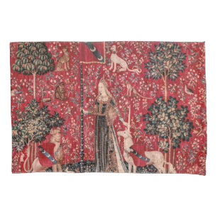 Housse D'oreillers Lady et Unicorn Moyen Tapestry Touch