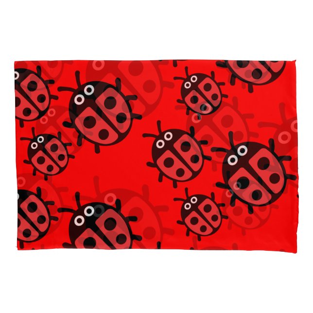 Housse D'oreillers ladybird (devant-gauche)