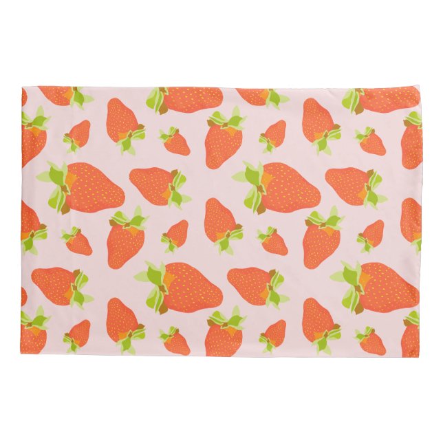 Housse D'oreillers Lait de fraise (Dos)