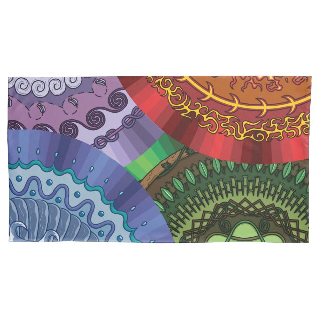 Housse D'oreillers Le Coque Coussin Elements (devant)