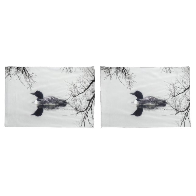 Housse D'oreillers le coussin enferme le dingue noir et blanc sur un (Dos-Set)