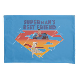 Housse D'oreillers Le meilleur ami de Superman