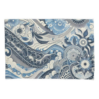 Housse D'oreillers Le Studio Maison Indigo Bloom