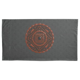 Housse D'oreillers Leo Mandala Pillowcase