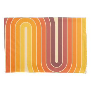 Housse D'oreillers les années 70 style Vintage rétro