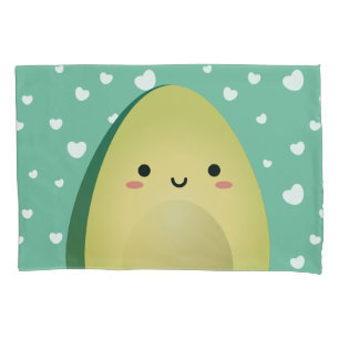 Housse D'oreillers Les avocats assortis mignons de couples drôles