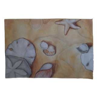 Housse D'oreillers Les coquillages en bord de mer