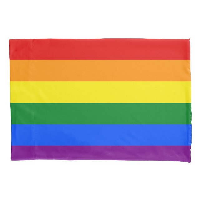 Housse D'oreillers Les couleurs de l'arc-en-ciel (devant)