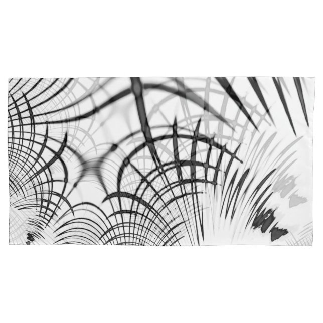 Housse D'oreillers Les lignes grises traversées nous rappellent les d (devant-gauche)