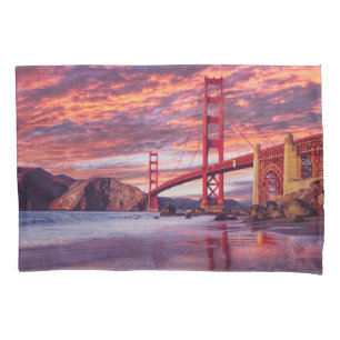 Housse D'oreillers Les monuments The Golden Gate San Francisco, CA